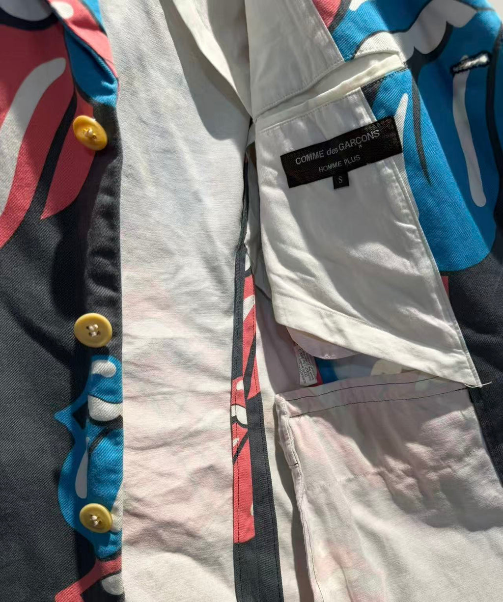 comme des garcons  homme plus rolling stone