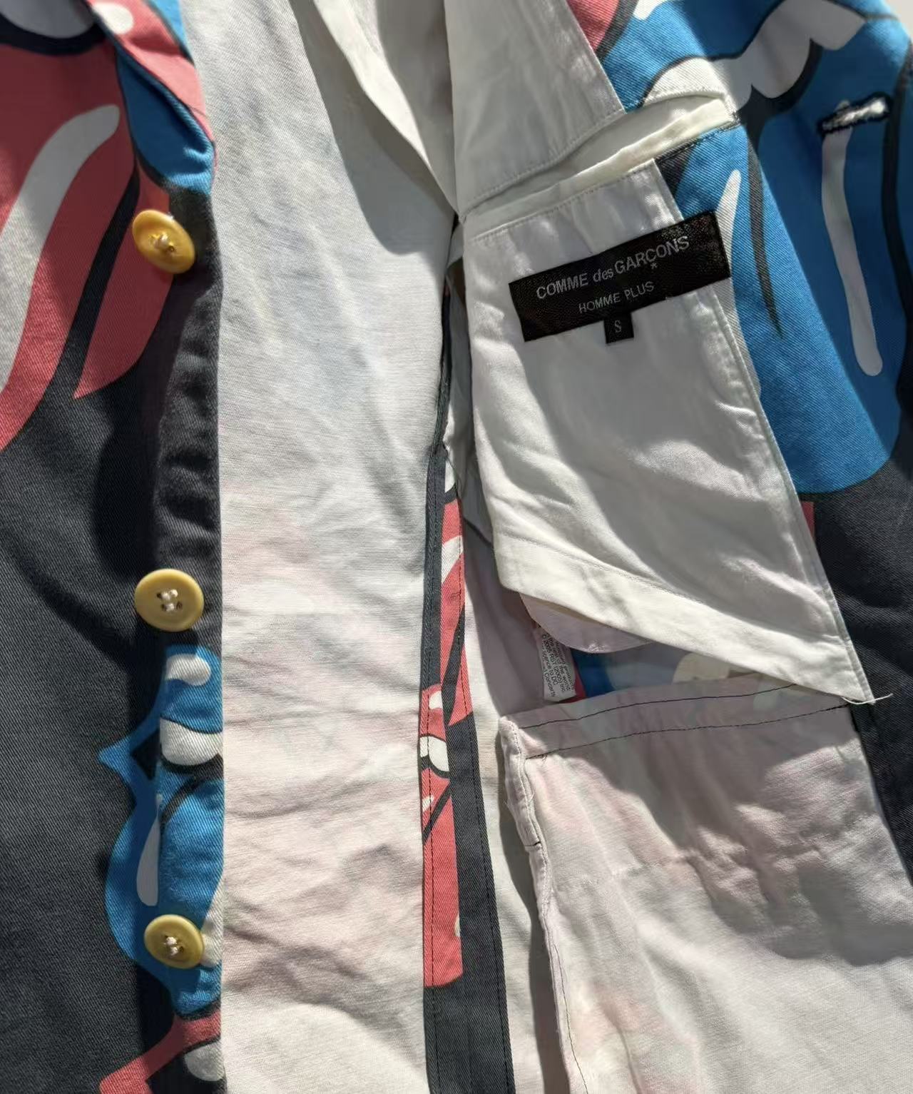 comme des garcons  homme plus rolling stone