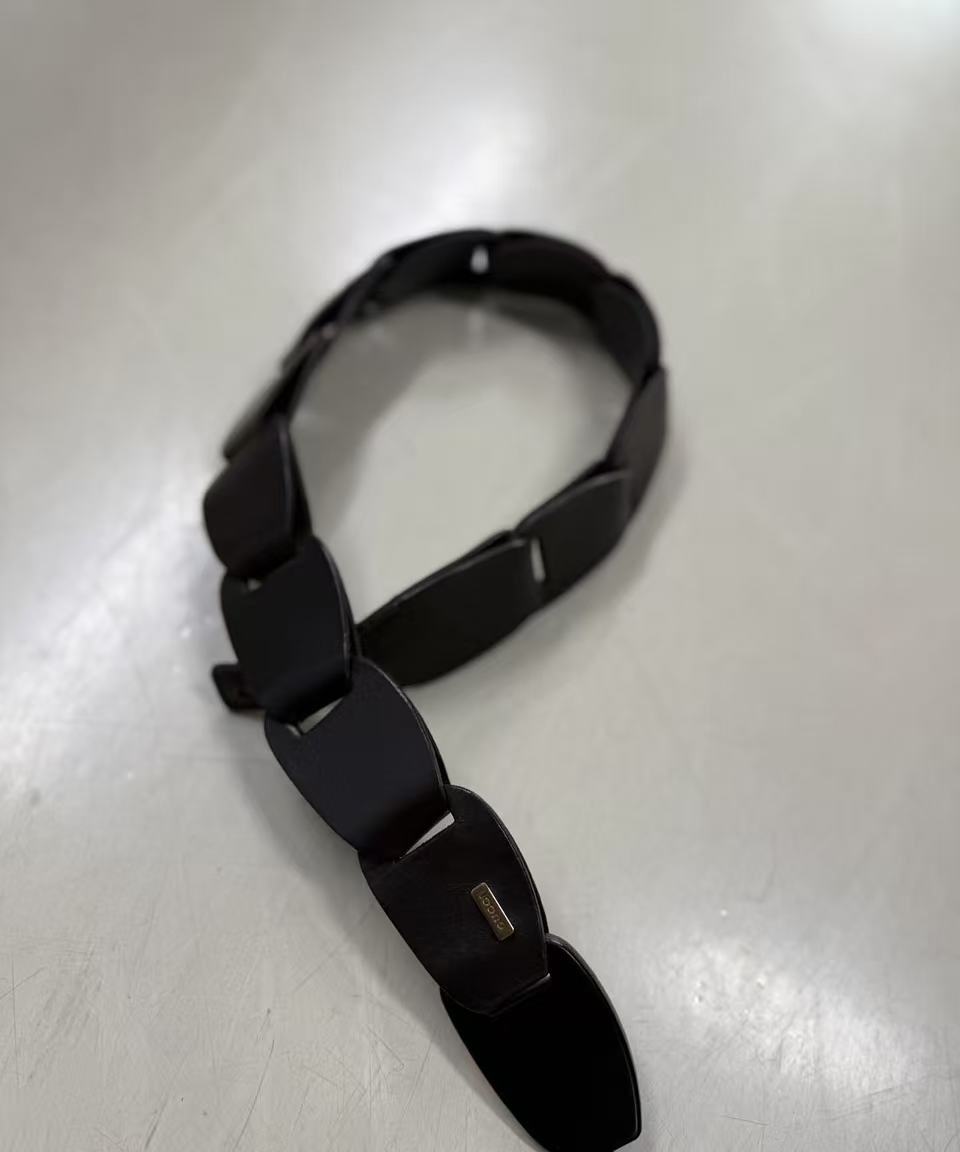 Gucci By Tom Ford 97SS Leather Chain Belt