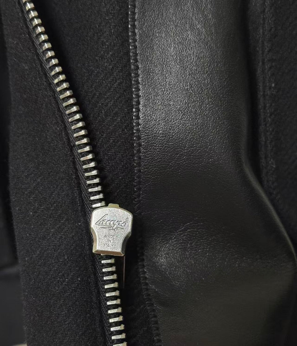 Alexander Mcqueen 2015 Leather Patchwork Jacket