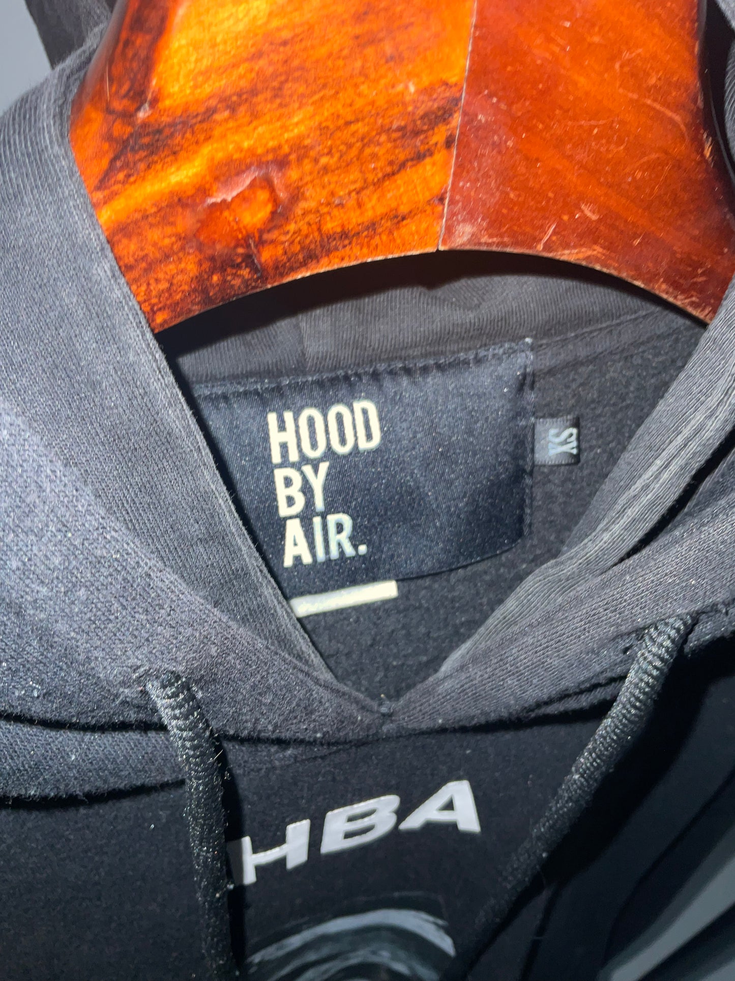 Hood by air double hooded hoodie