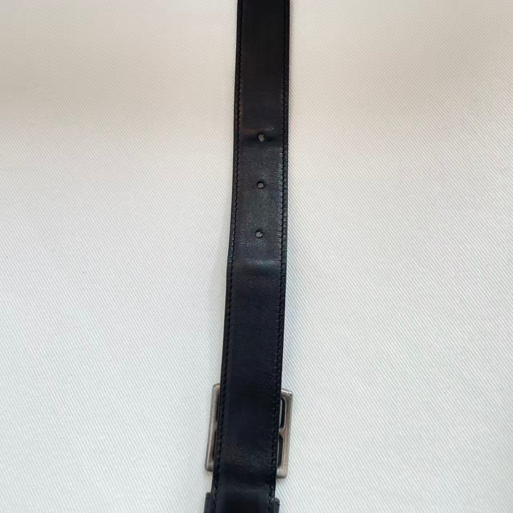 Hermes 00ss By Maison Margiela Leather Belt
