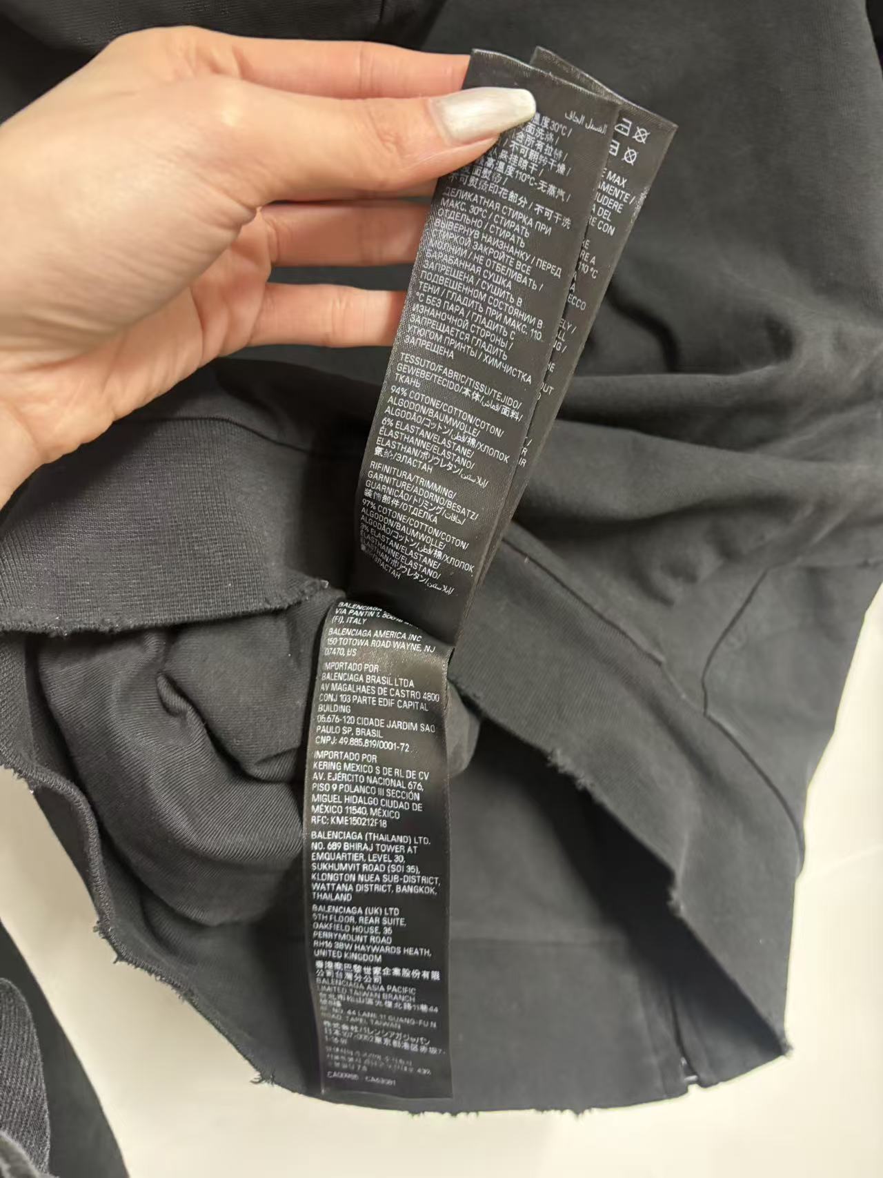 Balenciaga Distressed Printed Cotton-Blend Jersey Hoodie