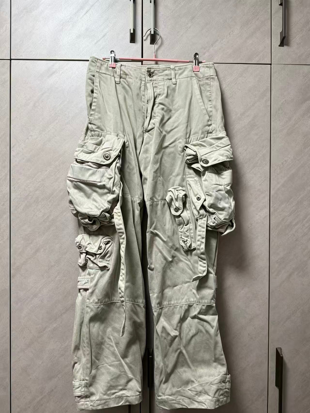 Julius 09AW Gas Mask Cargo Pants