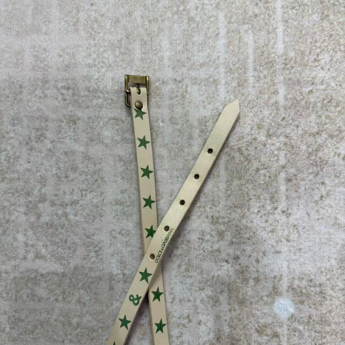 Dolce&Gabbana Star Print Belt