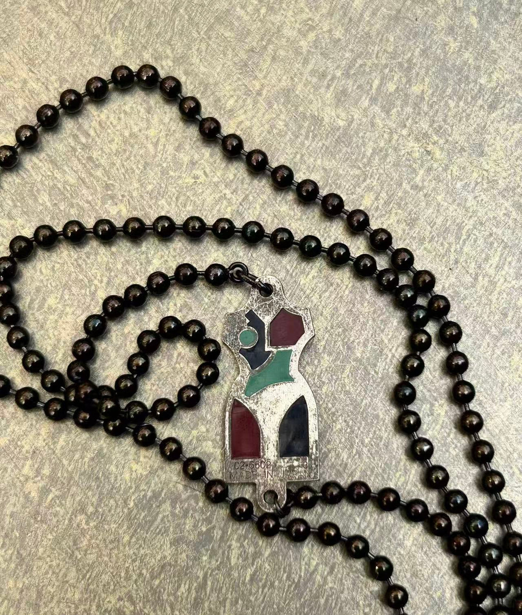 Jean Paul Gaultier 90s Body Pendant Necklace