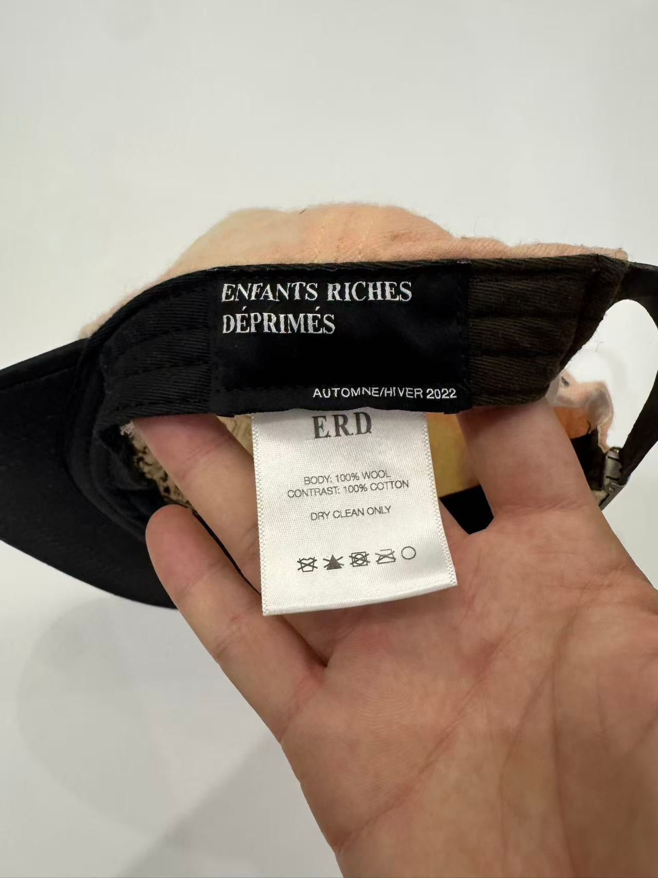 enfants riches déprimés 22fw baby erd records hat