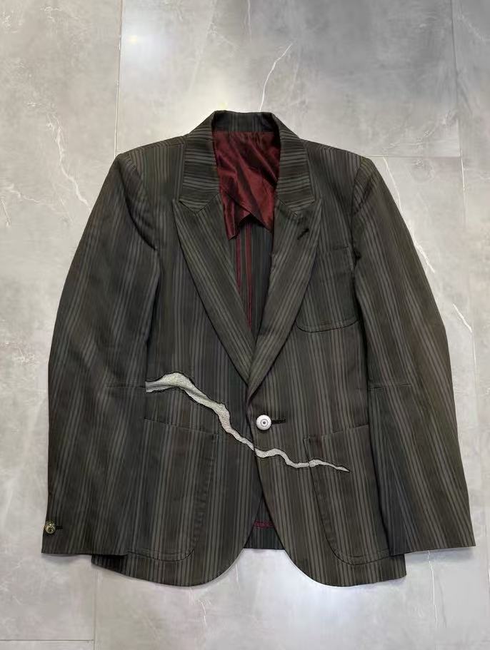Undercover 05SS Torn Eye Blazer