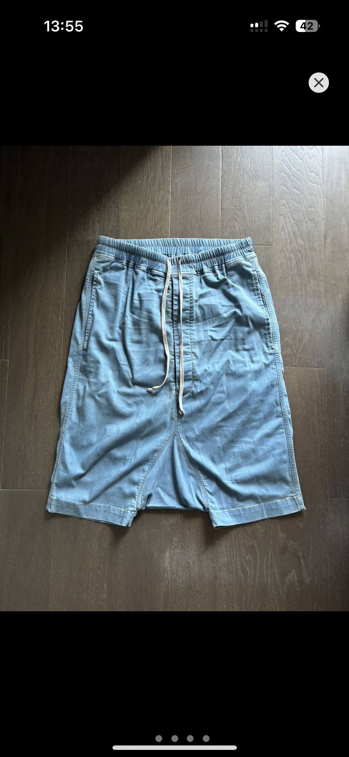 Rick Owens pod shorts