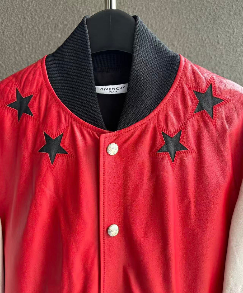 Givenchy Lambskin Star Varsity Jacket