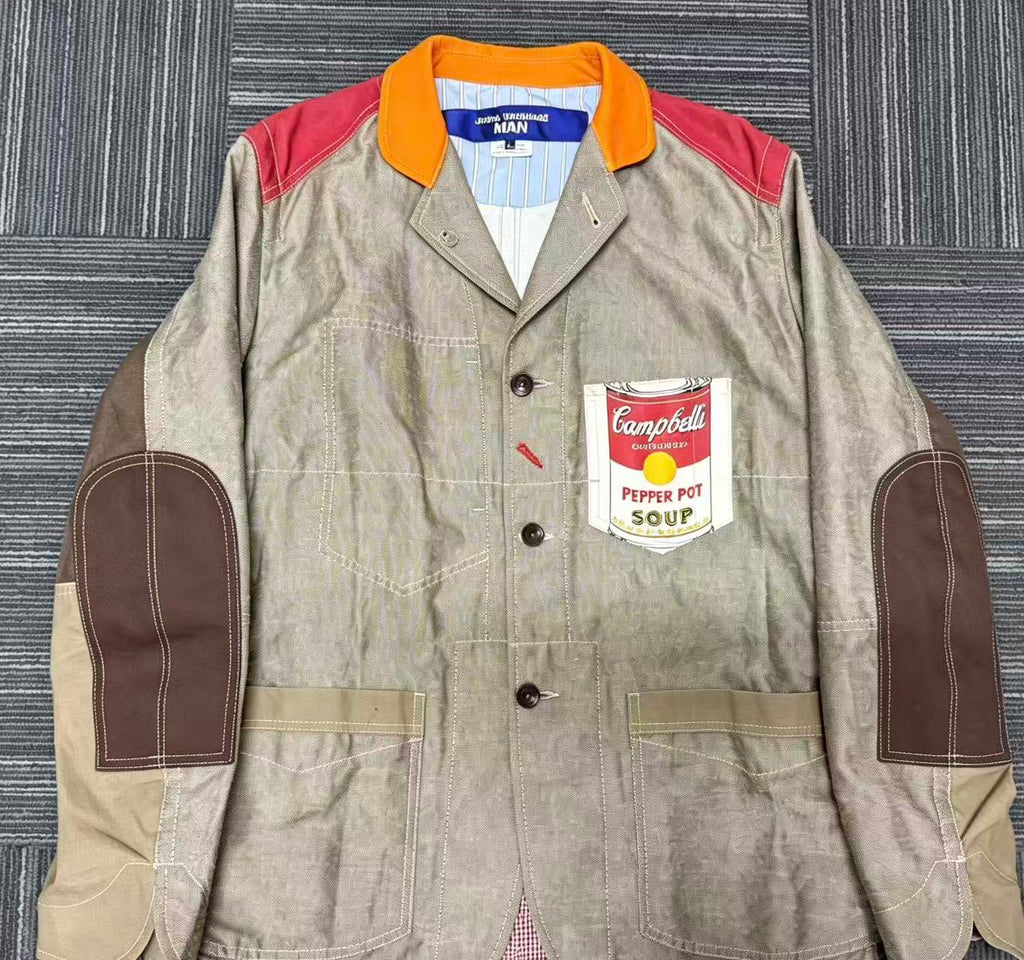 Junya Watanabe & Andy Warhol 23SS Campbell's Soup Jacket