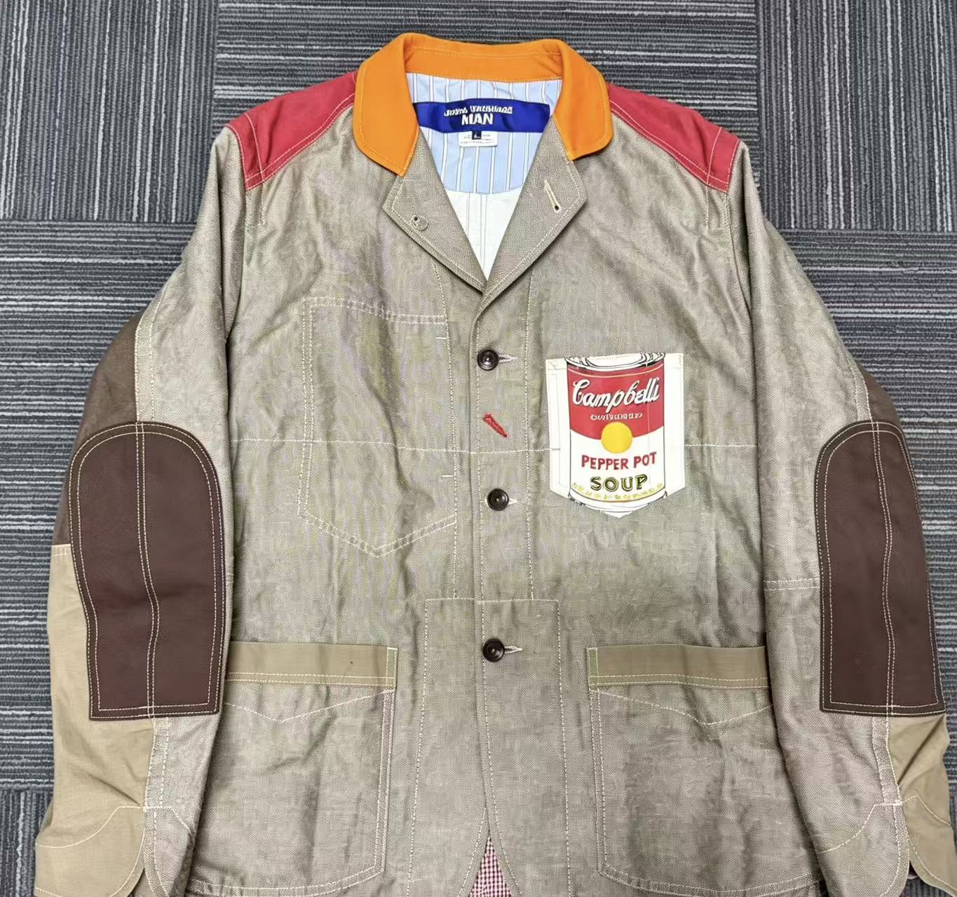 Junya Watanabe & Andy Warhol 23SS Campbell's Soup Jacket