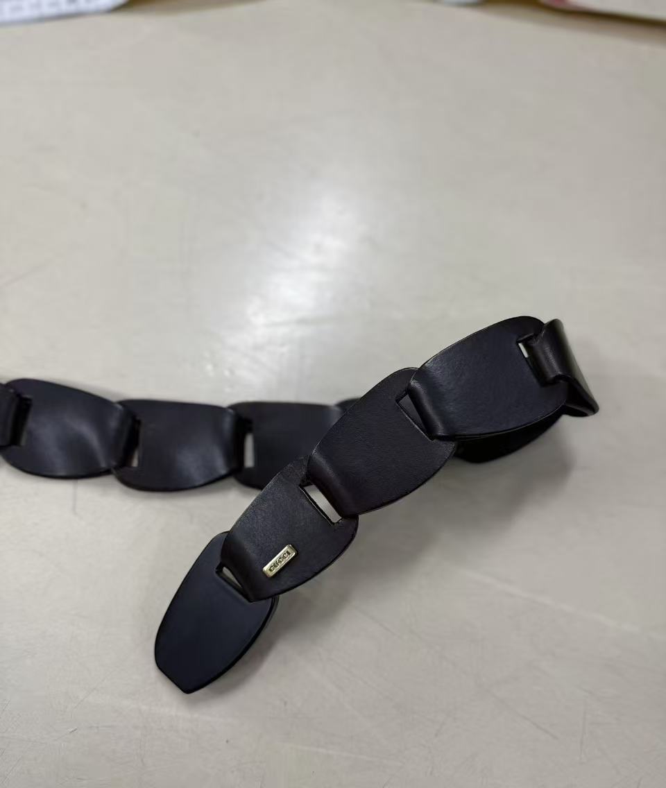 Gucci By Tom Ford 97SS Leather Chain Belt