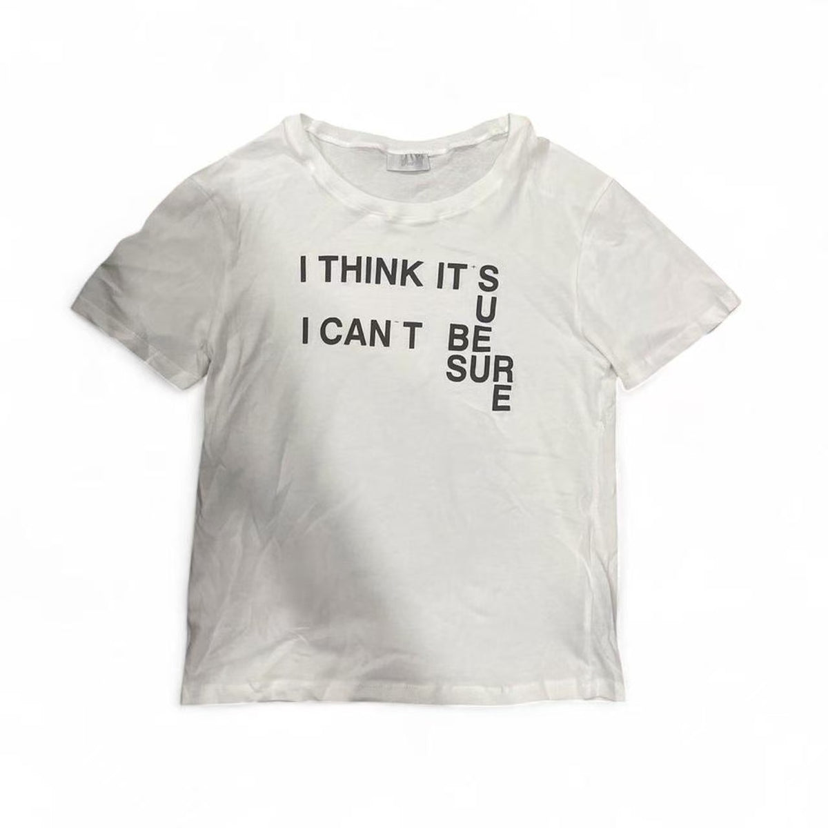 Dior Homme 06SS  "I Think It's U I Can't Be Sure" Tee
