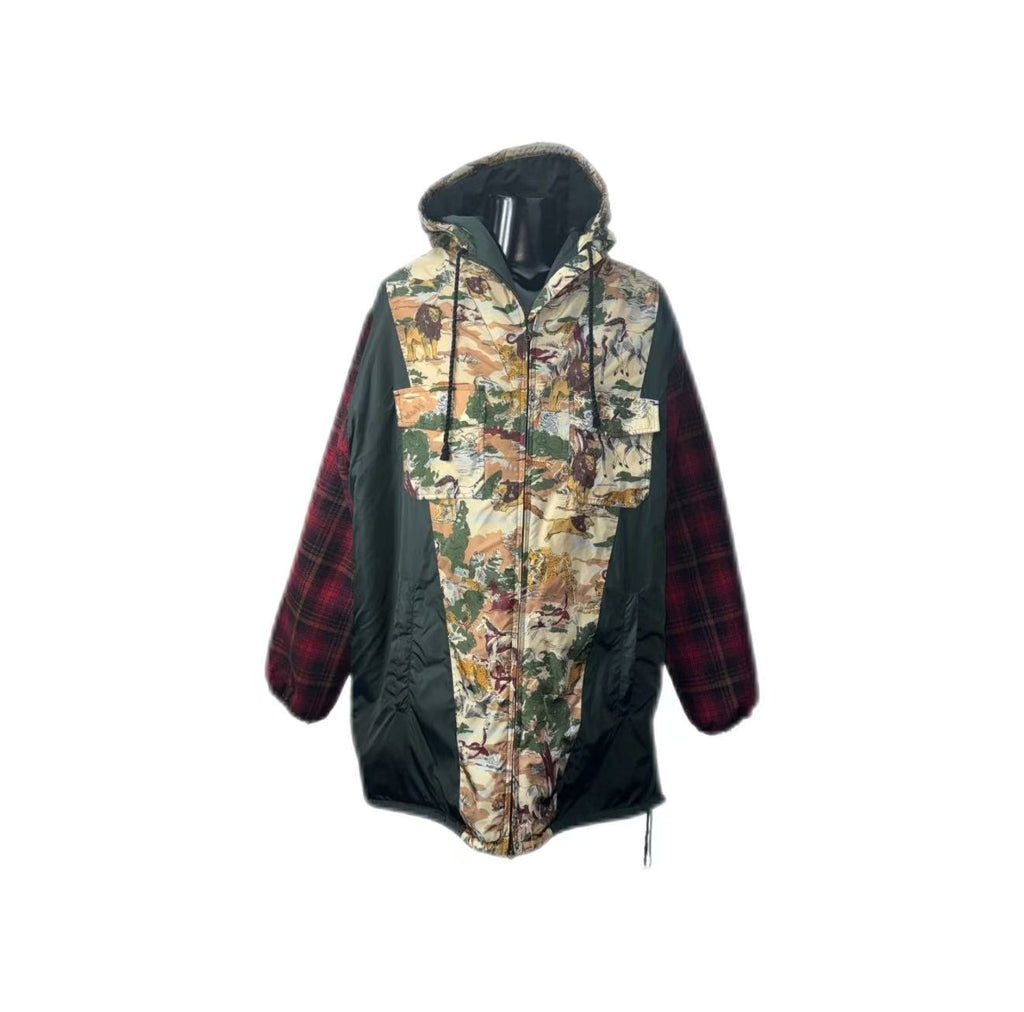 Gucci Animal Print Hooded Jacket
