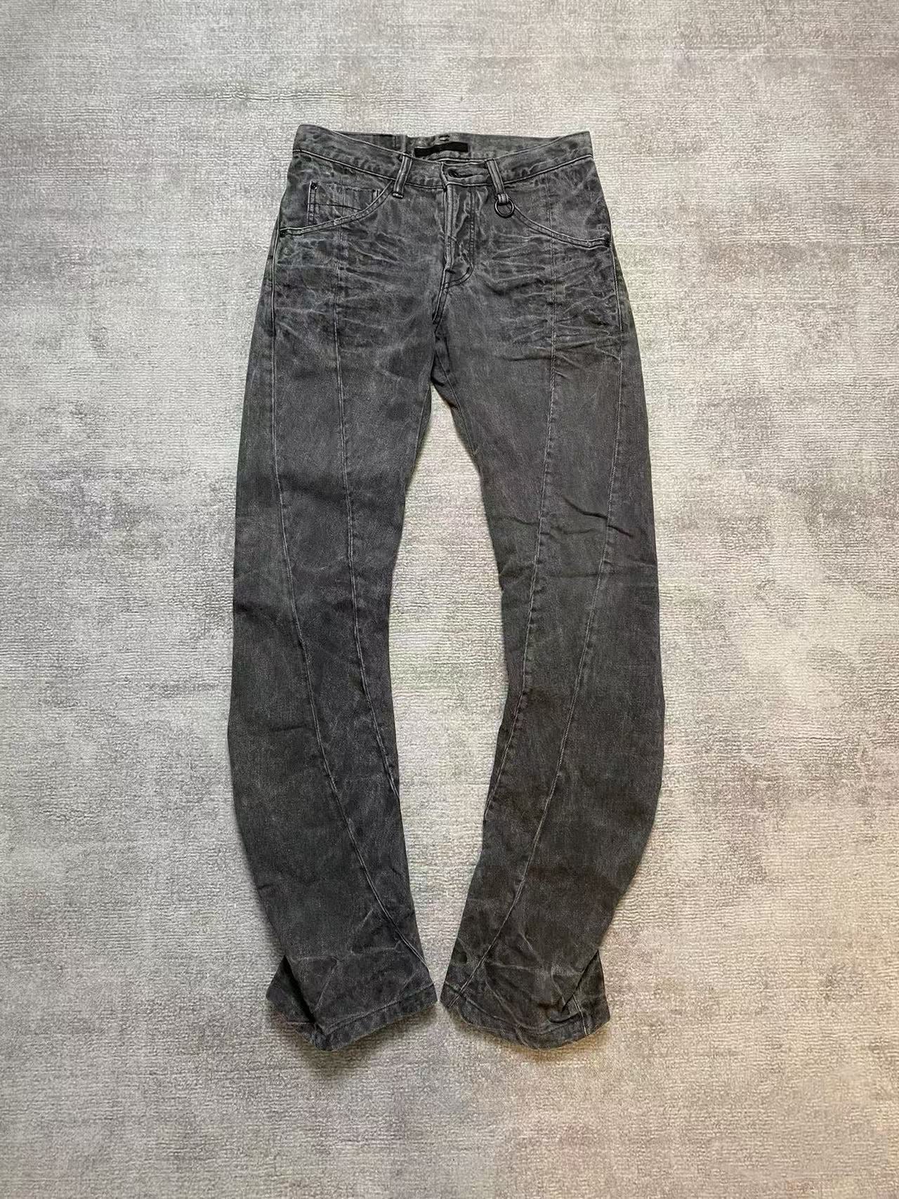 Julius SS09 Dust Mud Wash Spiral Cut Denim