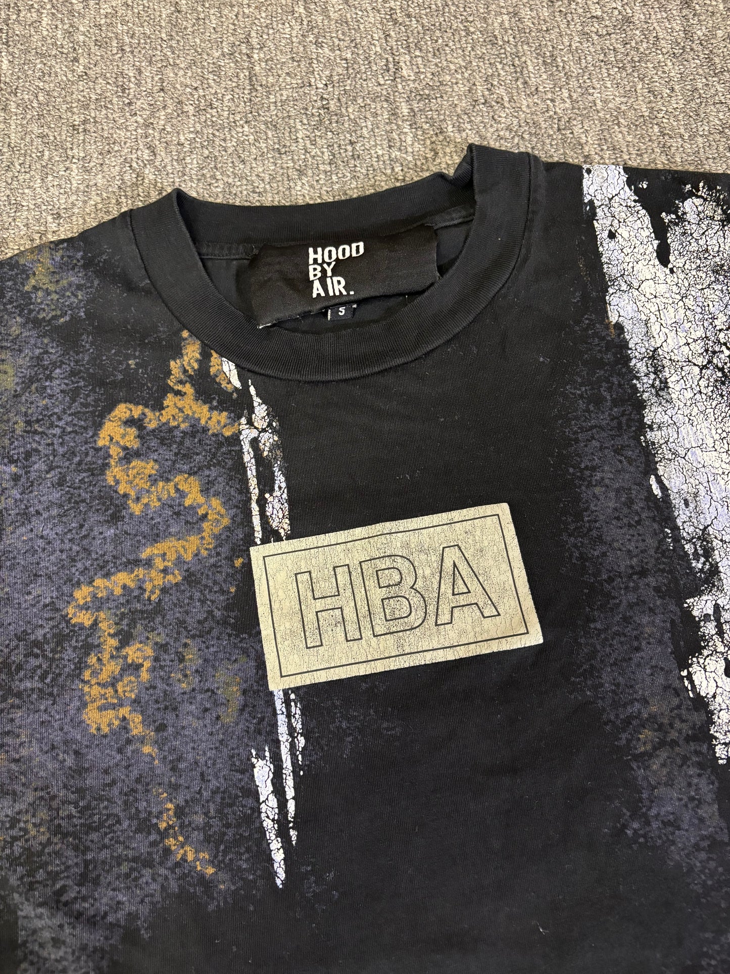 Hood by air graphic tshirt