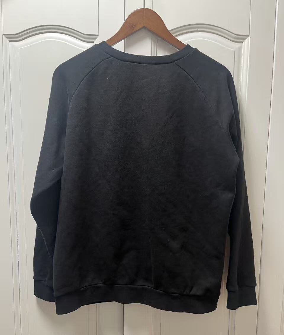 Raf simons fw2000 confusion patch hoodie