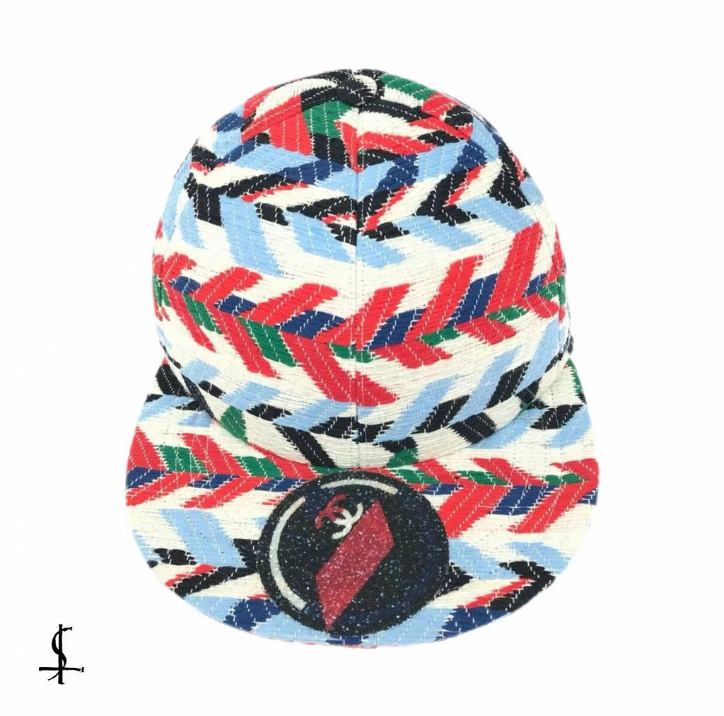 Chanel 16SS Tweed Woven Airline CC Cap