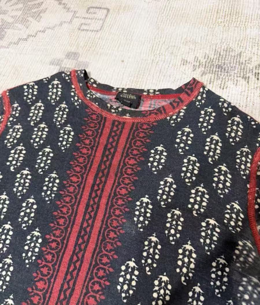 Jean Paul Gaultier 00s Graphic Long-Sleeve T-shirt