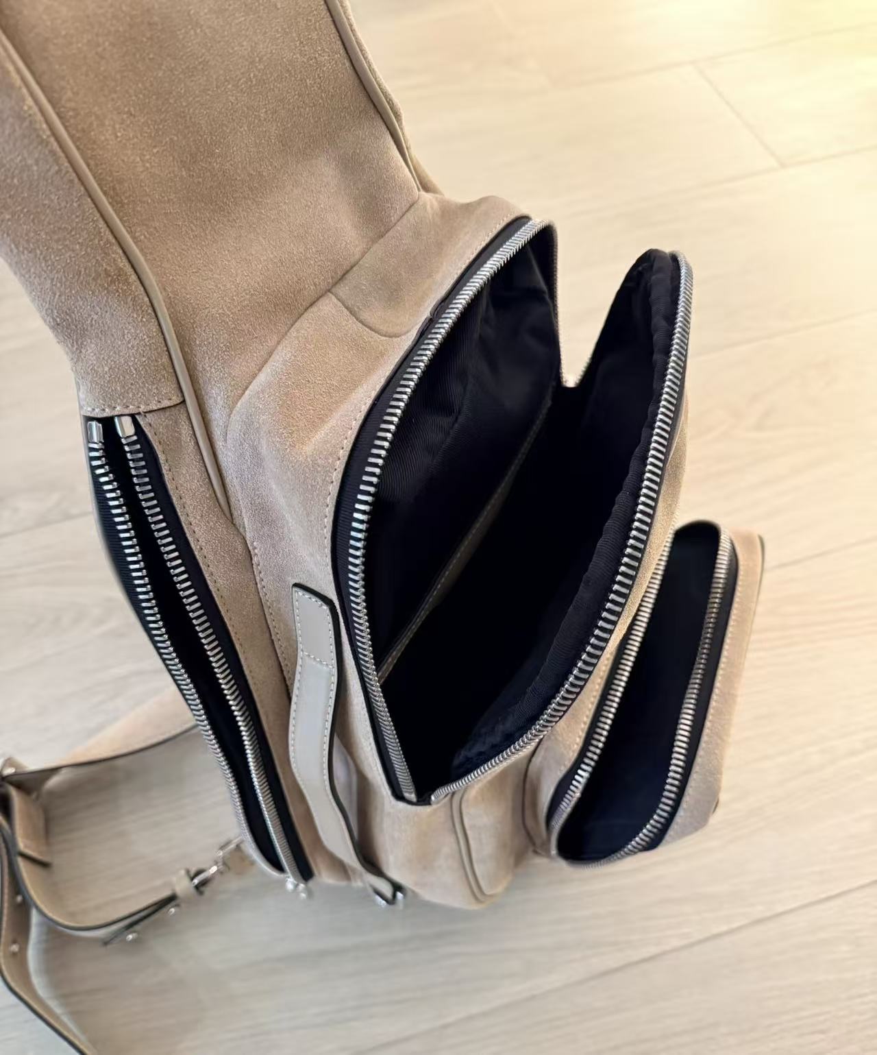 Amiri Suede Mini Guitar Bag