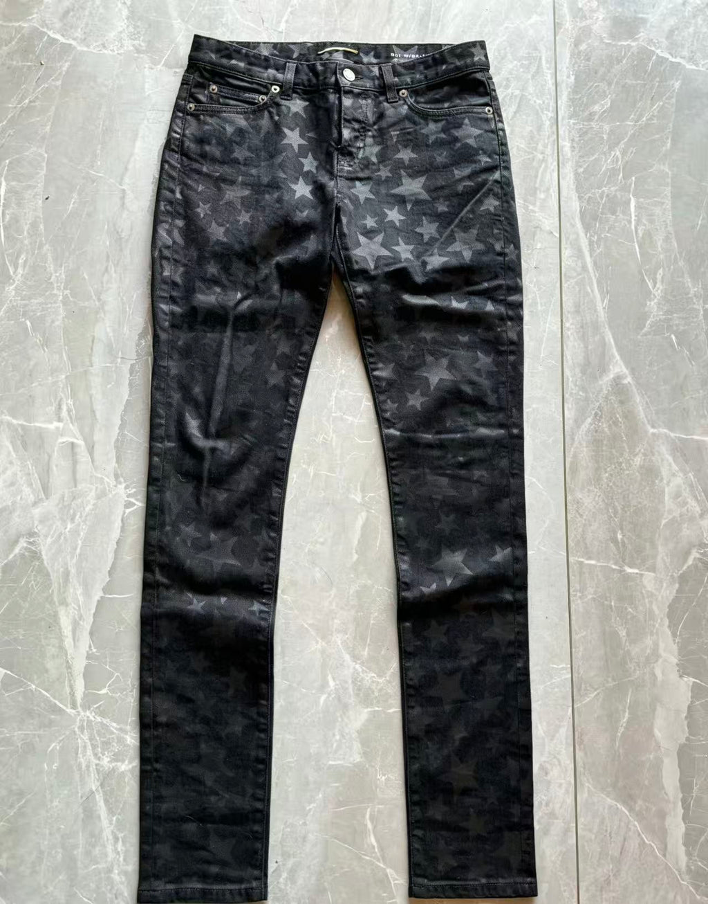 Saint Laurent Star Print D01 Jeans
