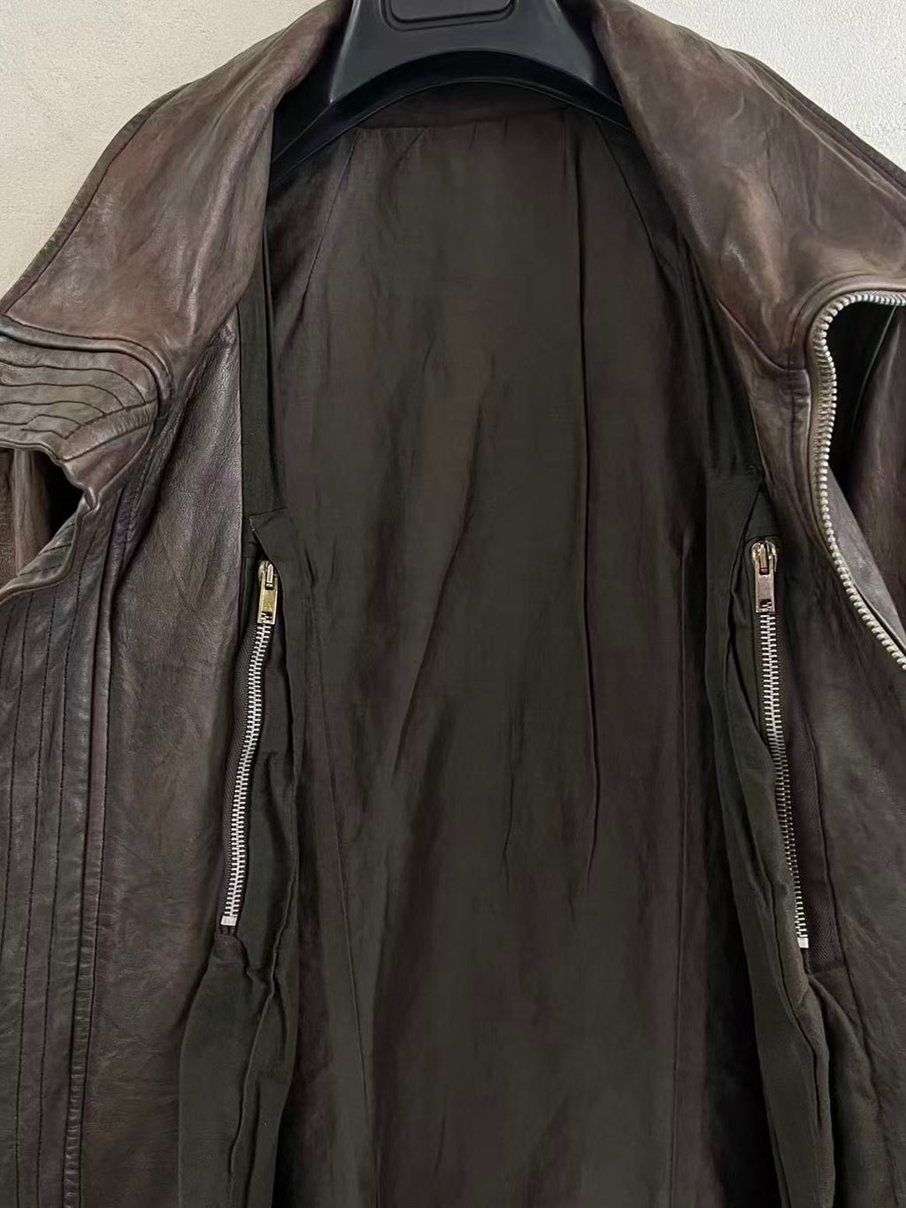Rick Owens 13FW Lambskin Jacket