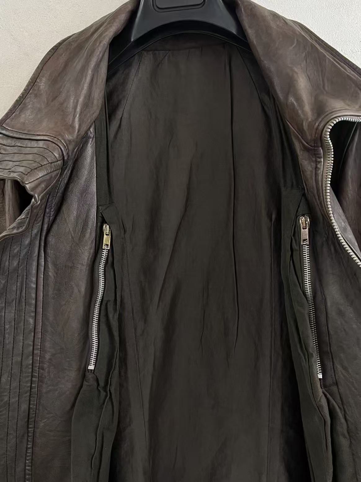 Rick Owens 13FW Lambskin Jacket