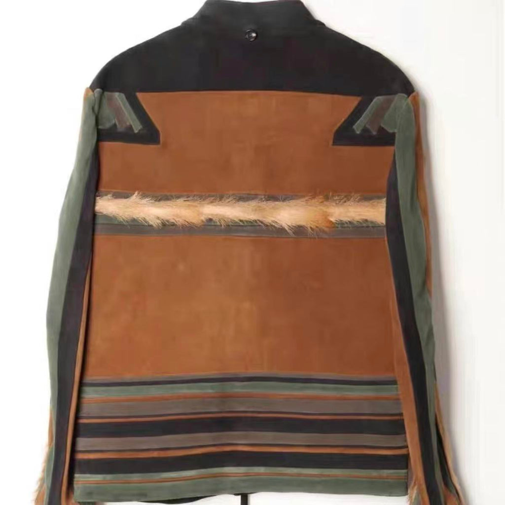 Fendi Bag Bugs Monster Shearling Jacket