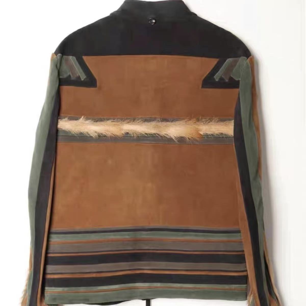 Fendi Bag Bugs Monster Shearling Jacket