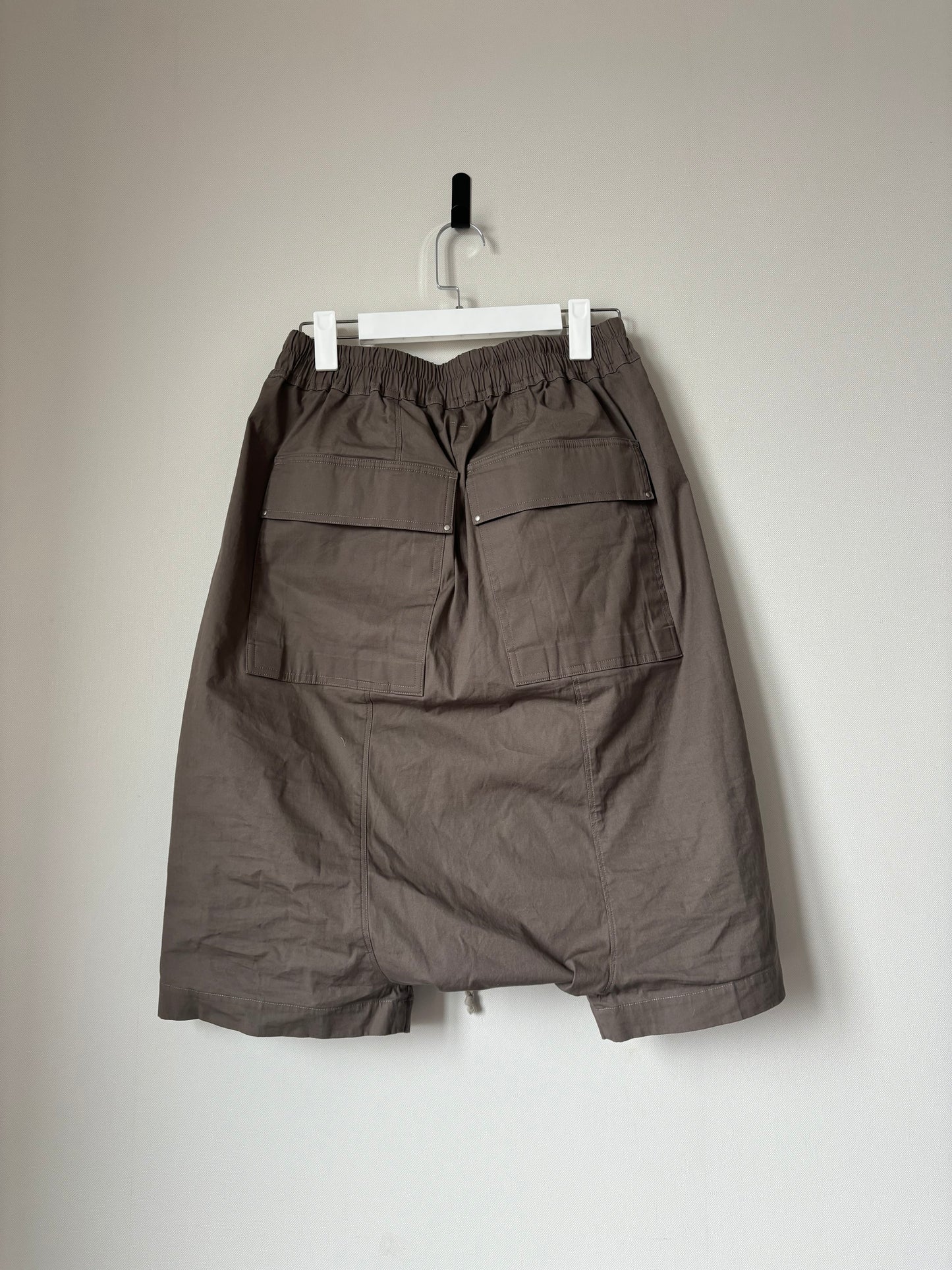 Rick Owen’s drawstring pod shorts