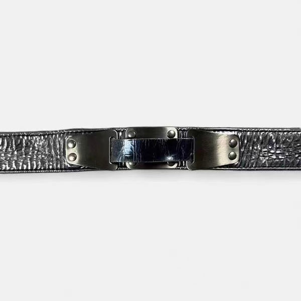 Helmut Lang 03SS Silver Belt