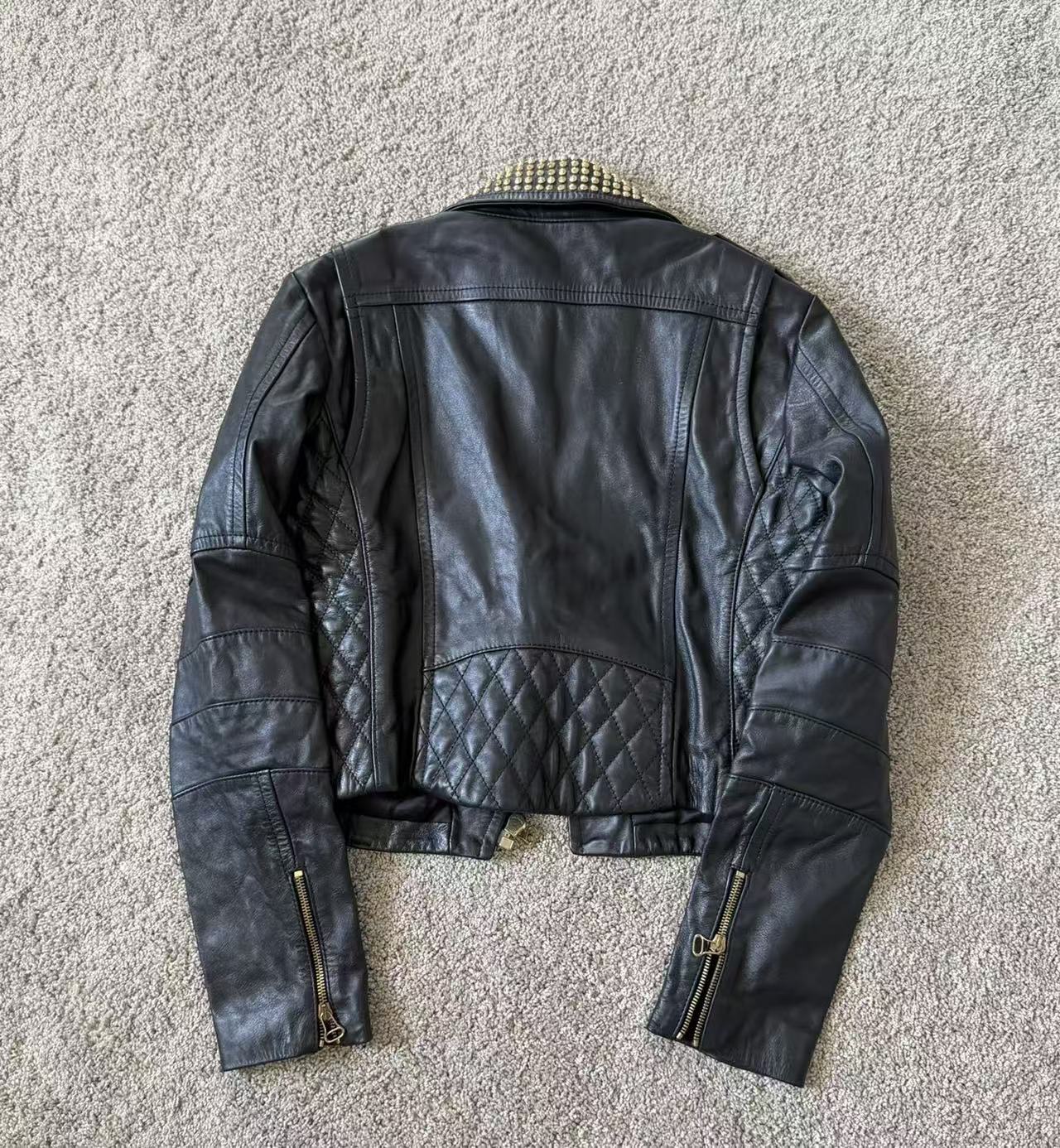 Balmain 00s Studded rider jacket