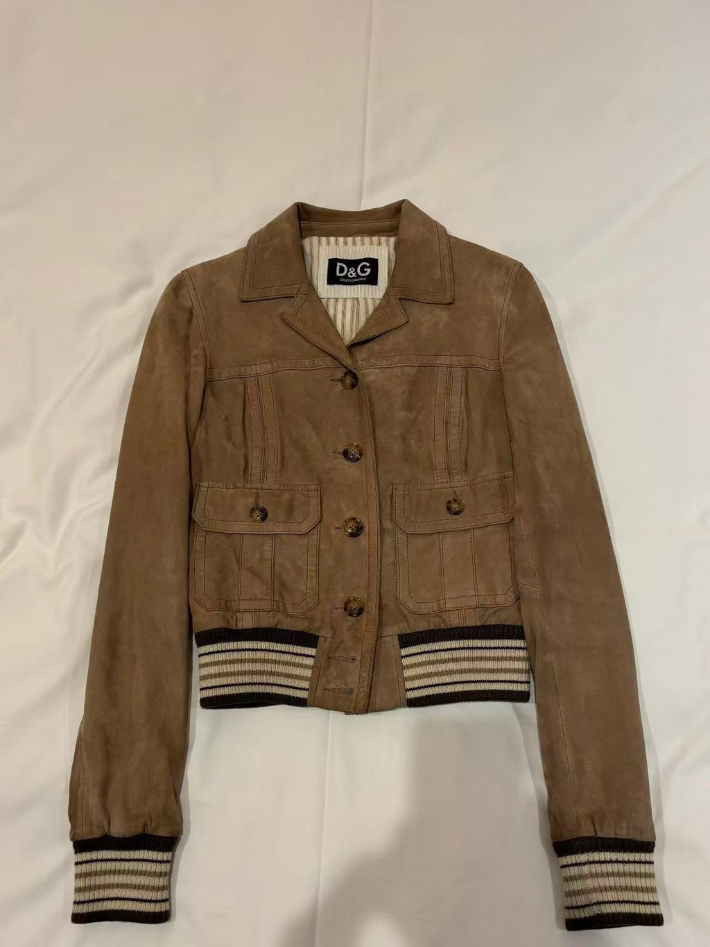 Dolce&Gabbana D&G Suede Jacket