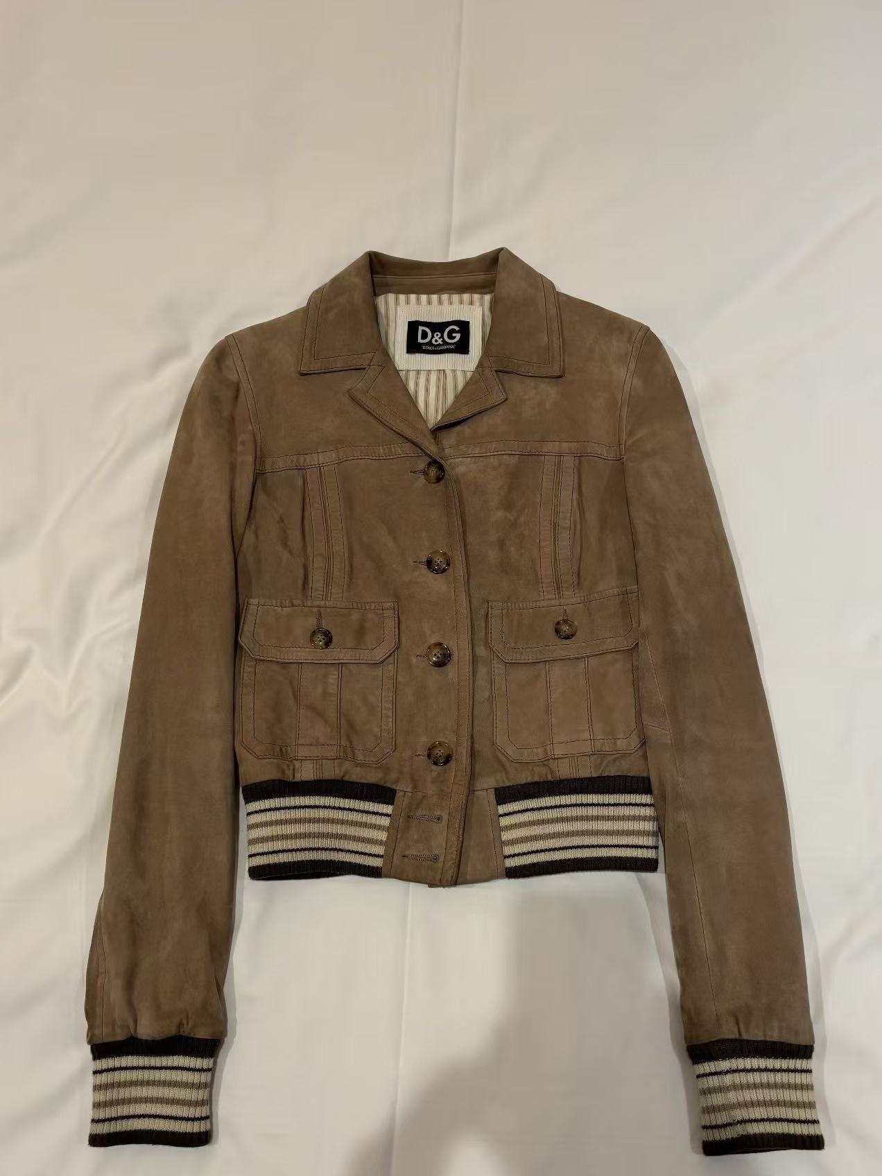 Dolce&Gabbana D&G Suede Jacket