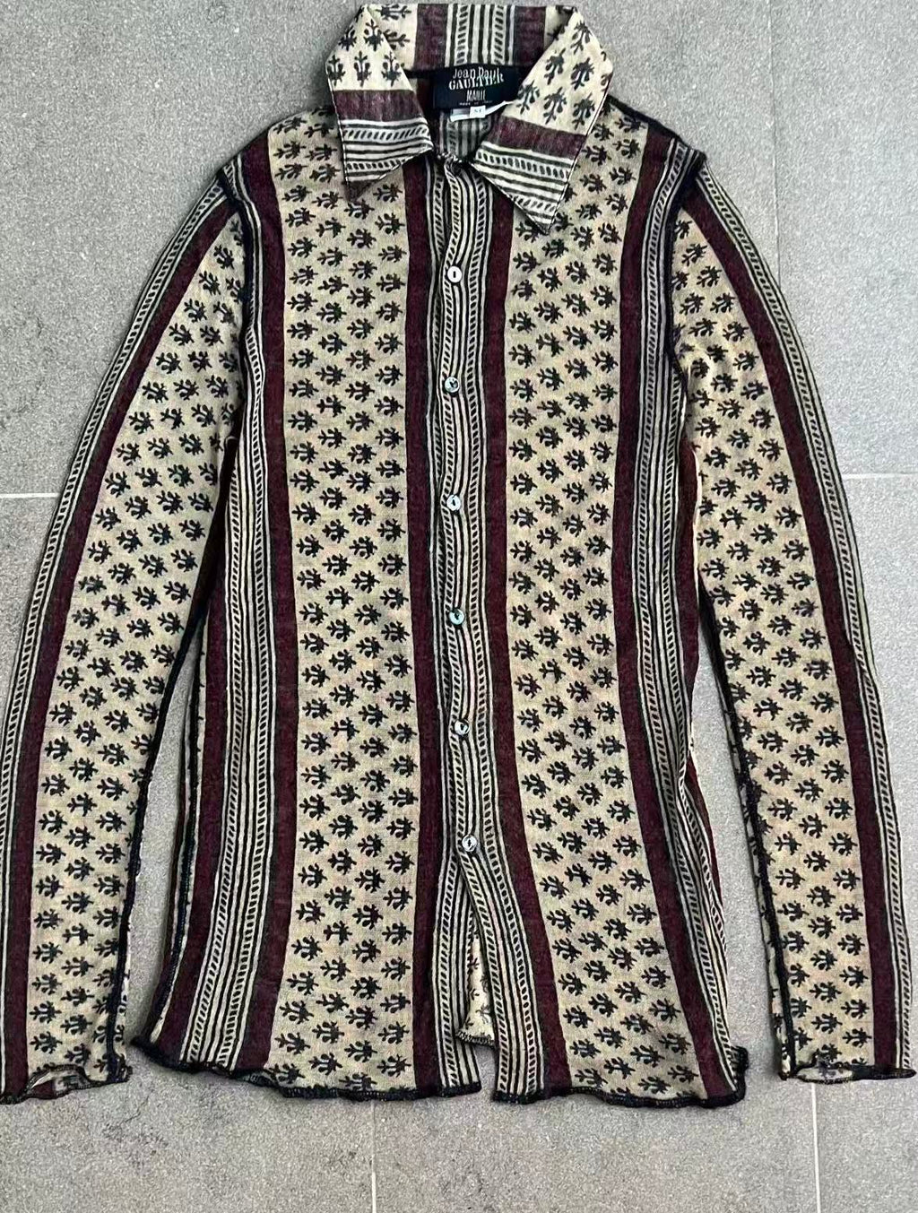 Jean Paul Gaultier 90s Knit Shirt