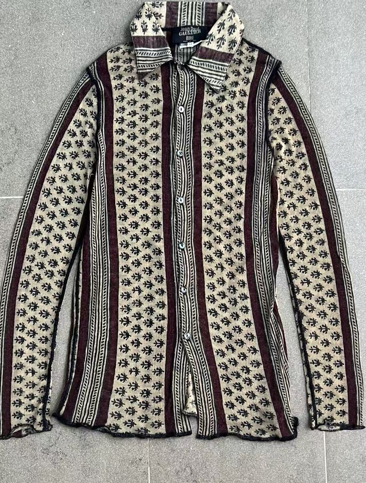 Jean Paul Gaultier 90s Knit Shirt