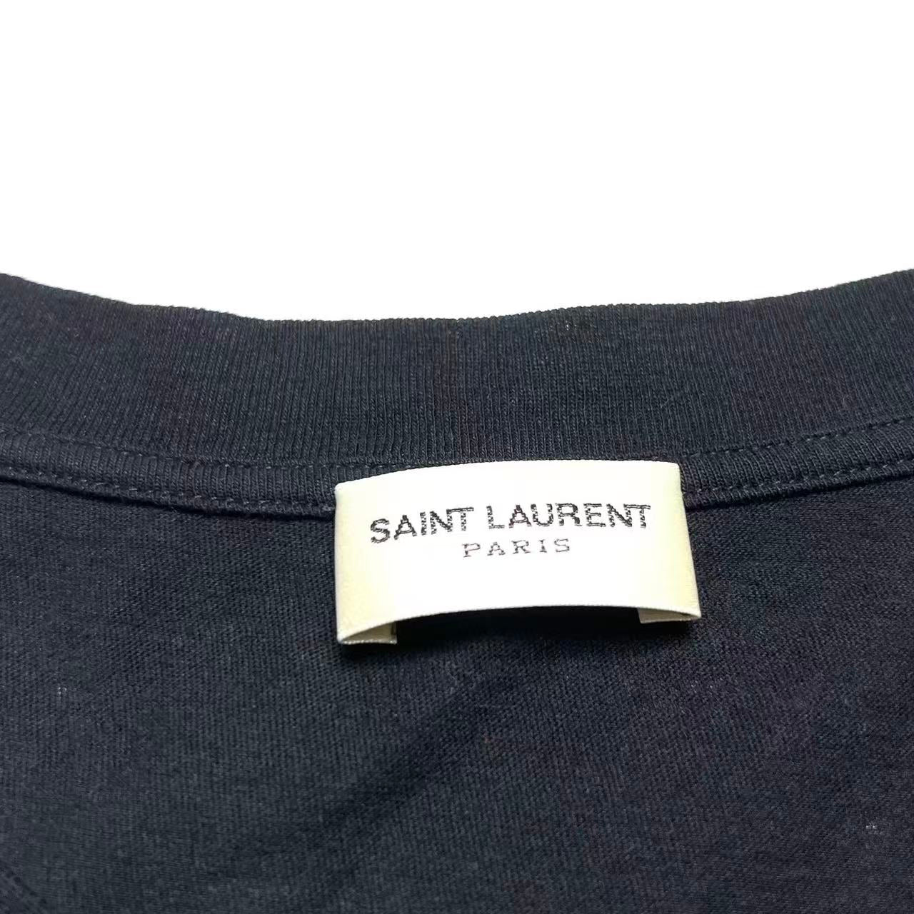 Saint Laurent Eiffel Tower Print Tee