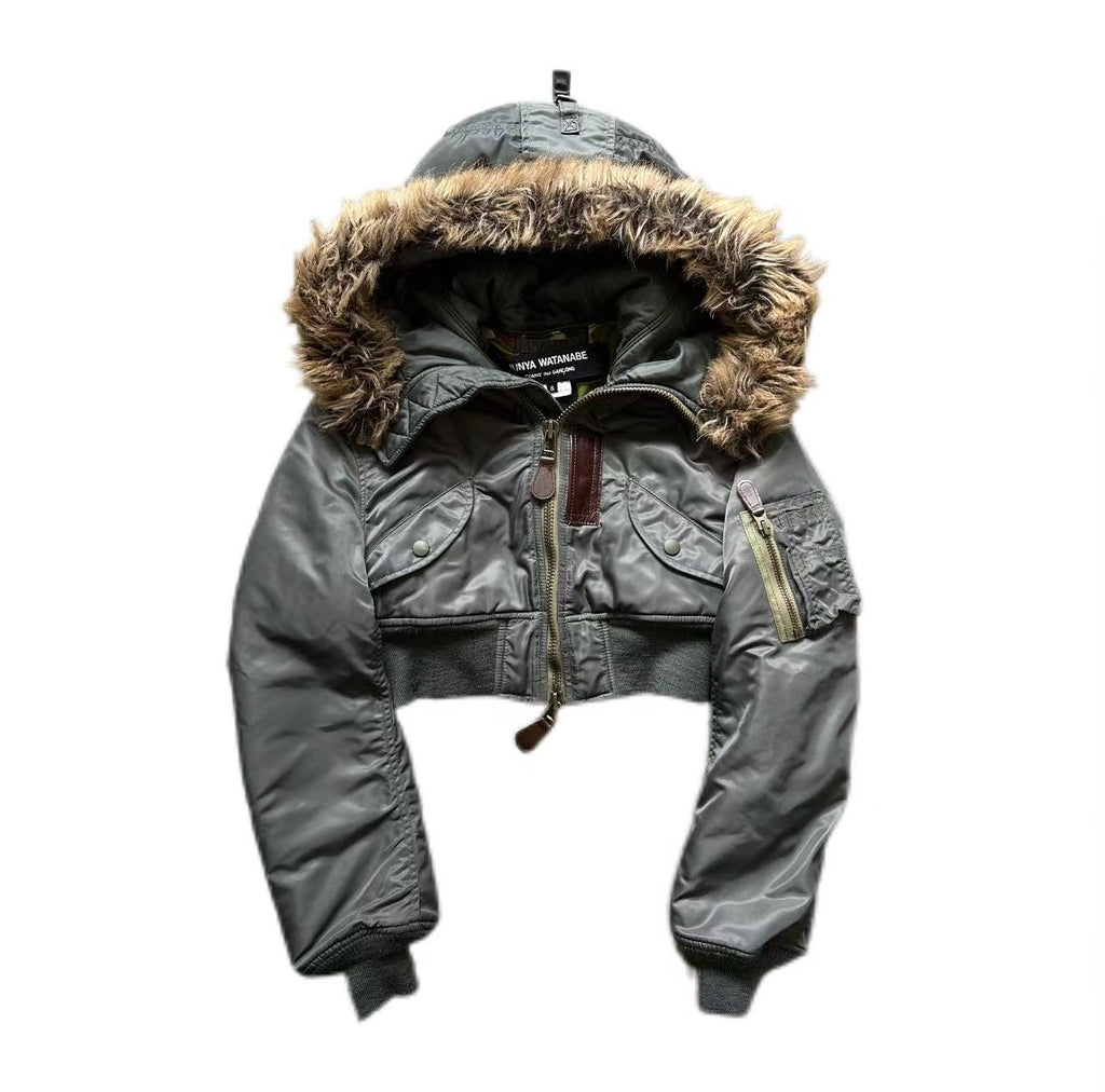 Junya Watanabe CDG 2010FW Cropped Bomber Jacket