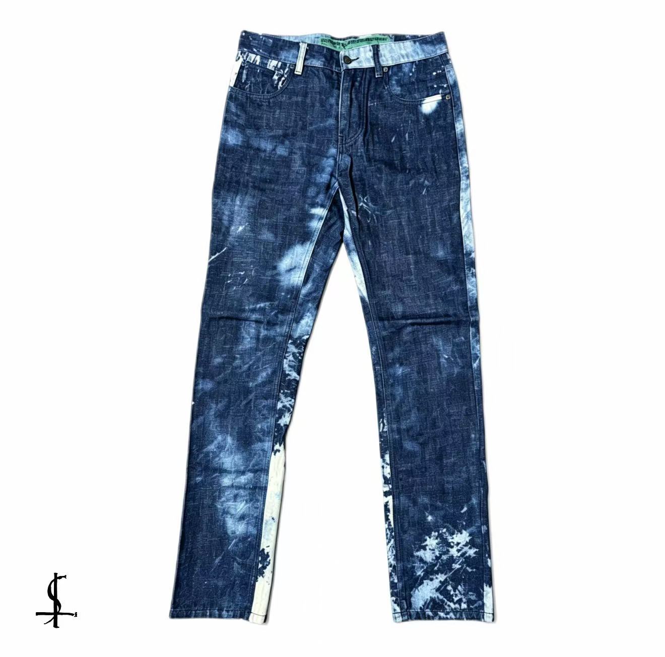 Raf Simons Sterling Ruby Bleach Denim