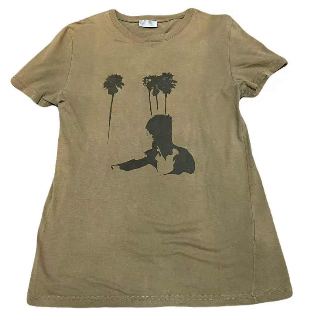 Dior Homme 07SS Bruce Lee Palm Tree Tee