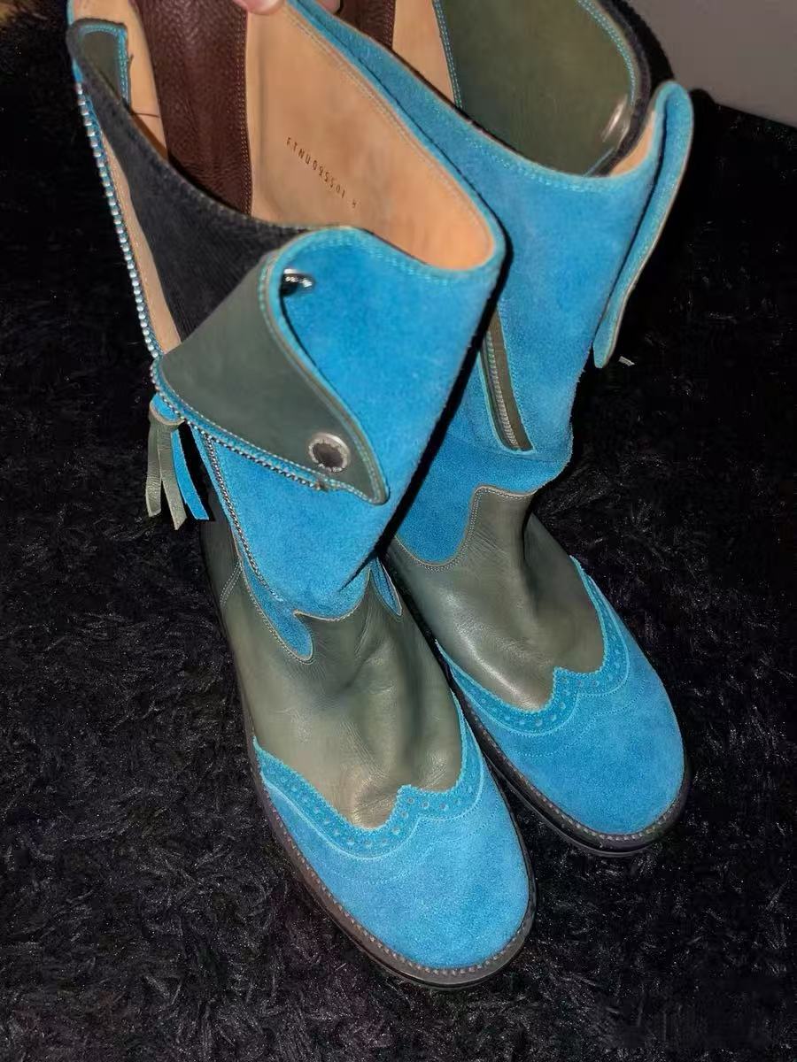 Number Nine Foot the Coacher 09ss Boots