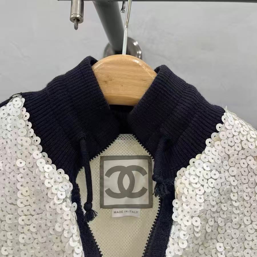 Chanel 08SS By Karl Lagerfeld Sequin Jacket