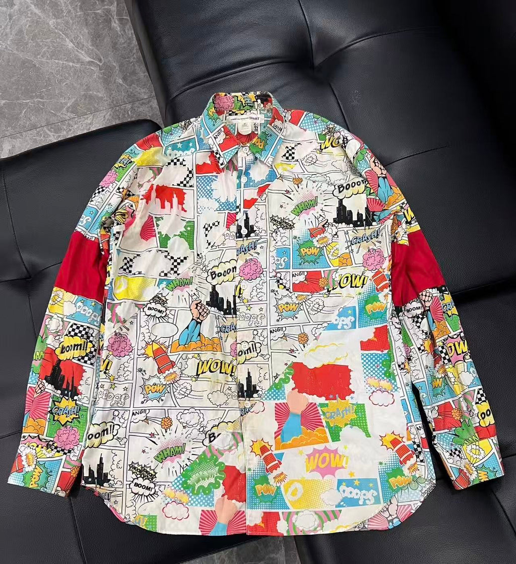 Comme Des Garcons SHIRT Fancy Printed Shirt