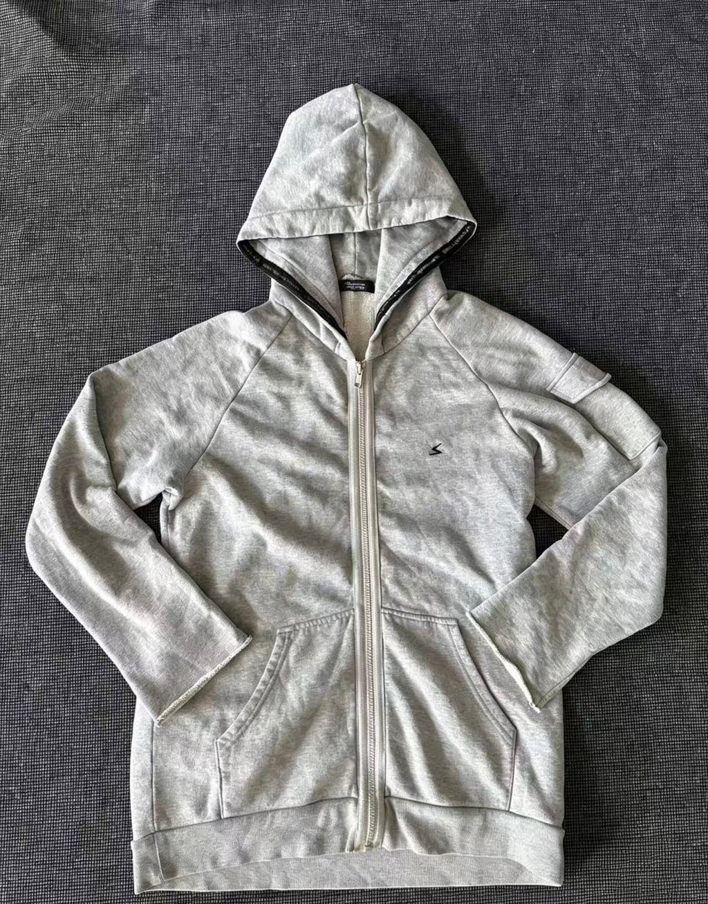 Undercover 09SS Lightning Bolt Zip Up Hoodie