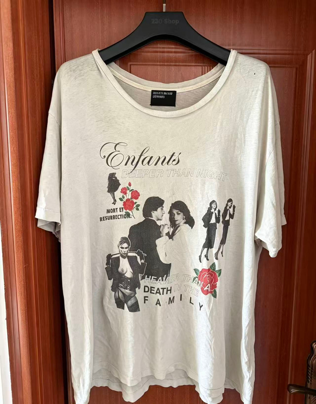 Enfants Riches Deprimes  21SS Heaiver than a death in the family Tee