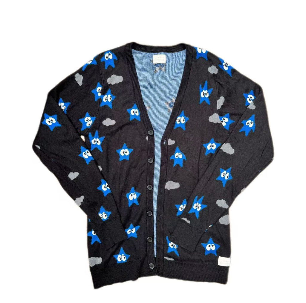 Junya Watanabe Chubby Star Knit Cardigan