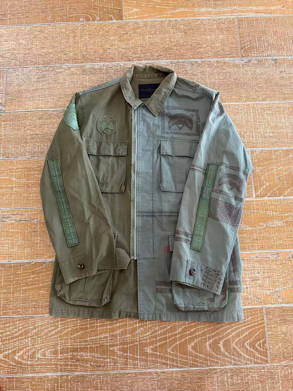 Undercover 03SS Scab Military Patchwork Jacket