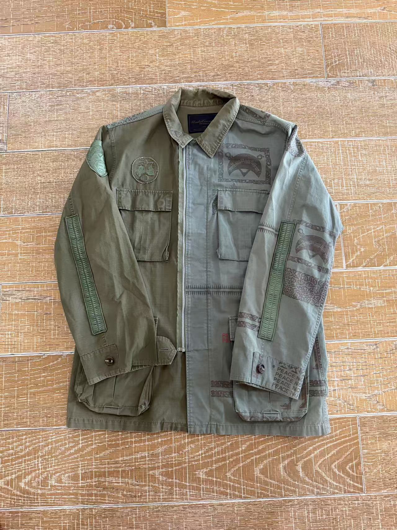 Undercover 03SS Scab Military Patchwork Jacket
