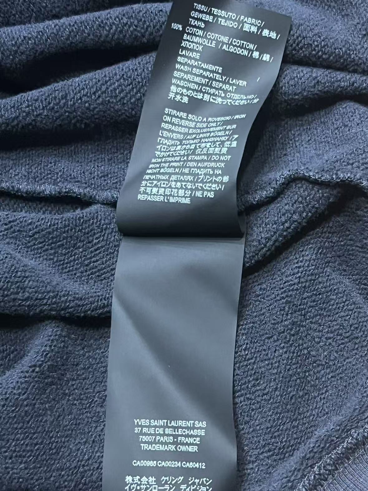 Saint Laurent 19SS "Malibu" Hoodie
